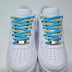 Dual colored learning shoelaces, for teaching with