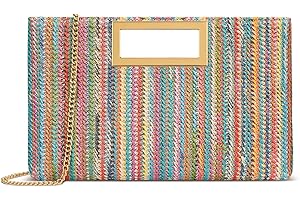 KKXIU Clutch Purse for Women Vegan Leather Evening Bag Formal Handbag for Wedding Party Prom Bridal