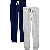 Simple Joys by Carter's Boys 2-Pack Pull on Fleece Pants