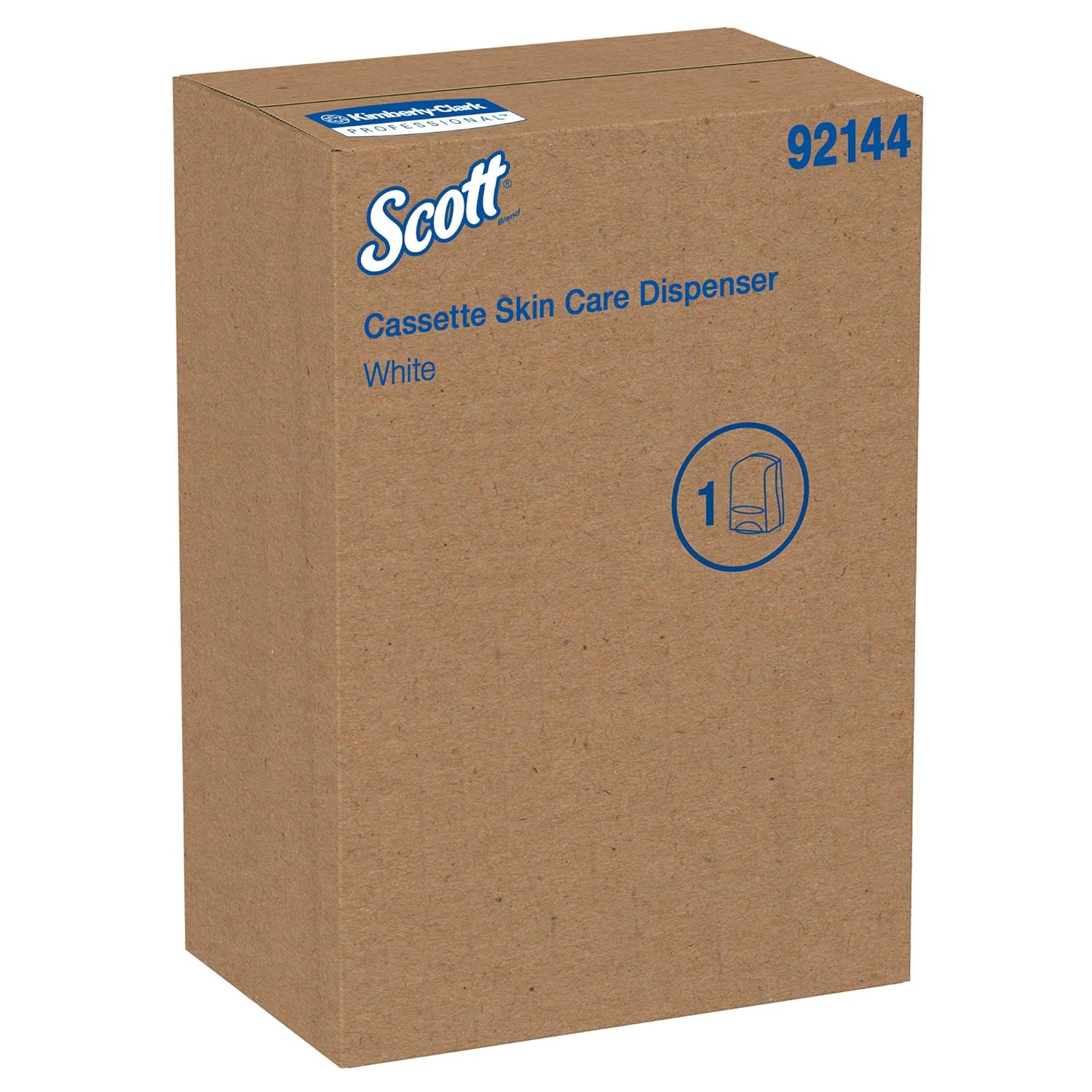 Scott 92144 Essential Manual Skin Care Dispenser, 1000mL, White: Industrial & Scientific