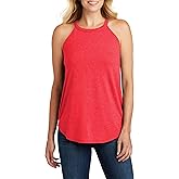 Opna Rocker Tank Tops for Women Workout Tank Tops High Neck Halter Tops for Women