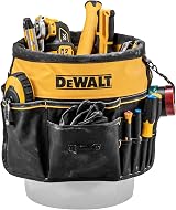 DeWalt Bucket Tool Organizer 37 Pockets Loops ToughCase Pocket view 9