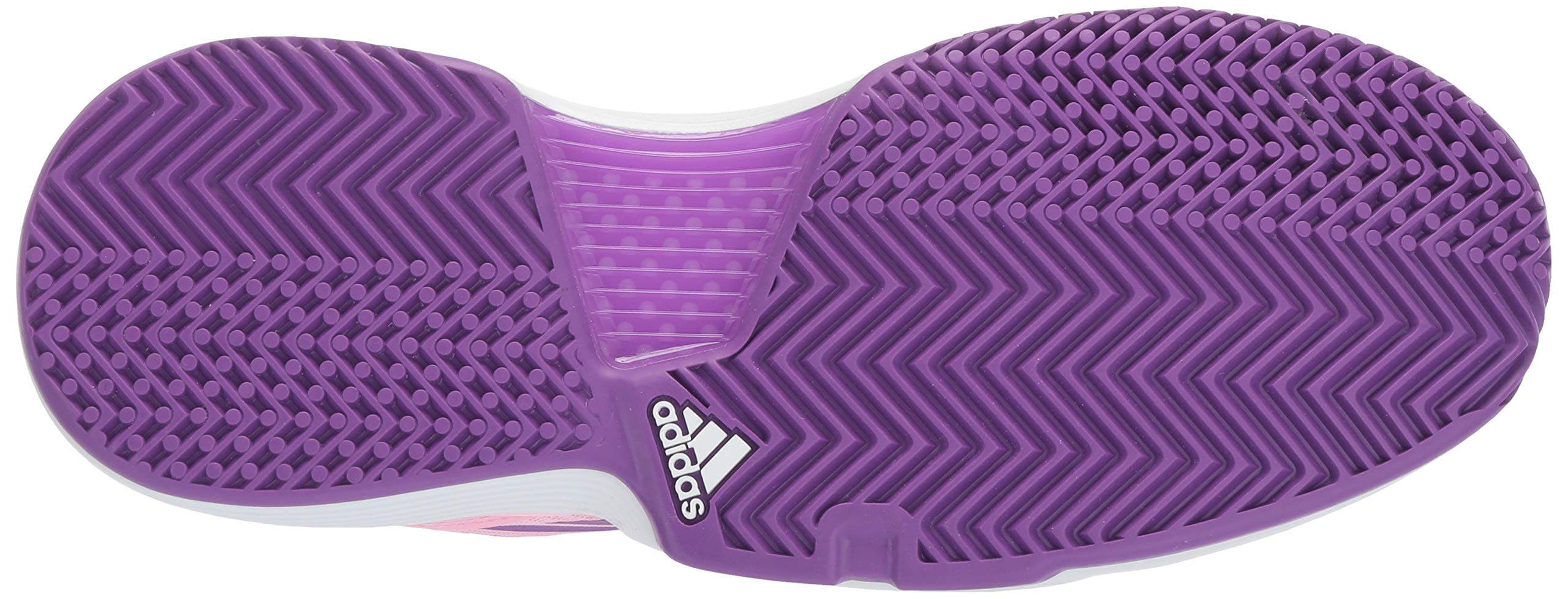 adidas Women's Courtjam Bounce, True Pink/Active Purple/White, 6 M US - Image 4