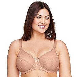 Full Figure Plus Size Lace Comfort Wonderwire Bra