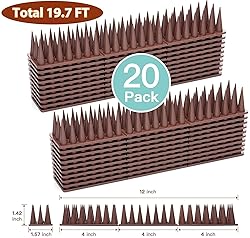 Bird Spikes, Bird Deterrent Spikes for Squirrel