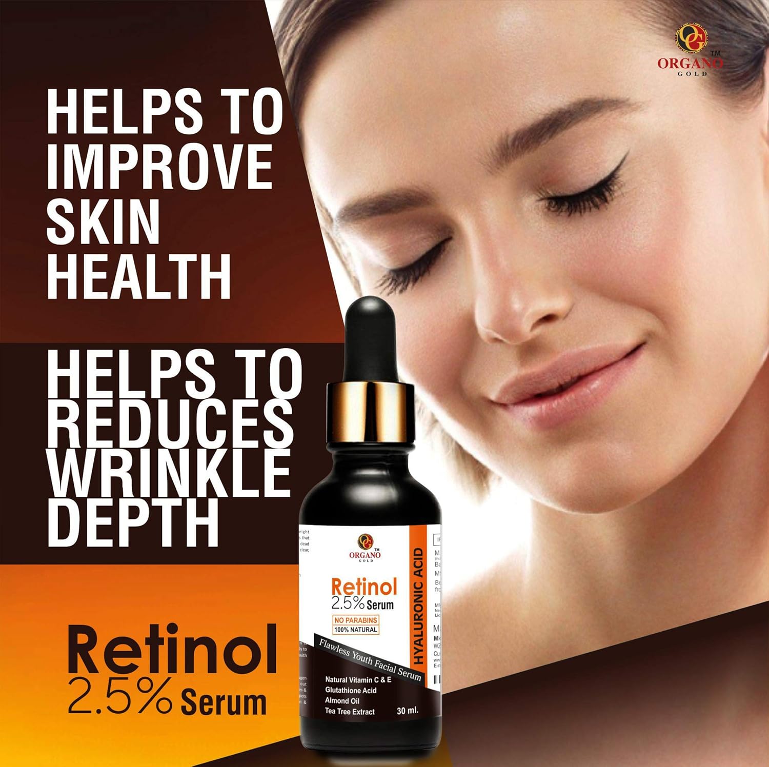 organo gold retinol serum