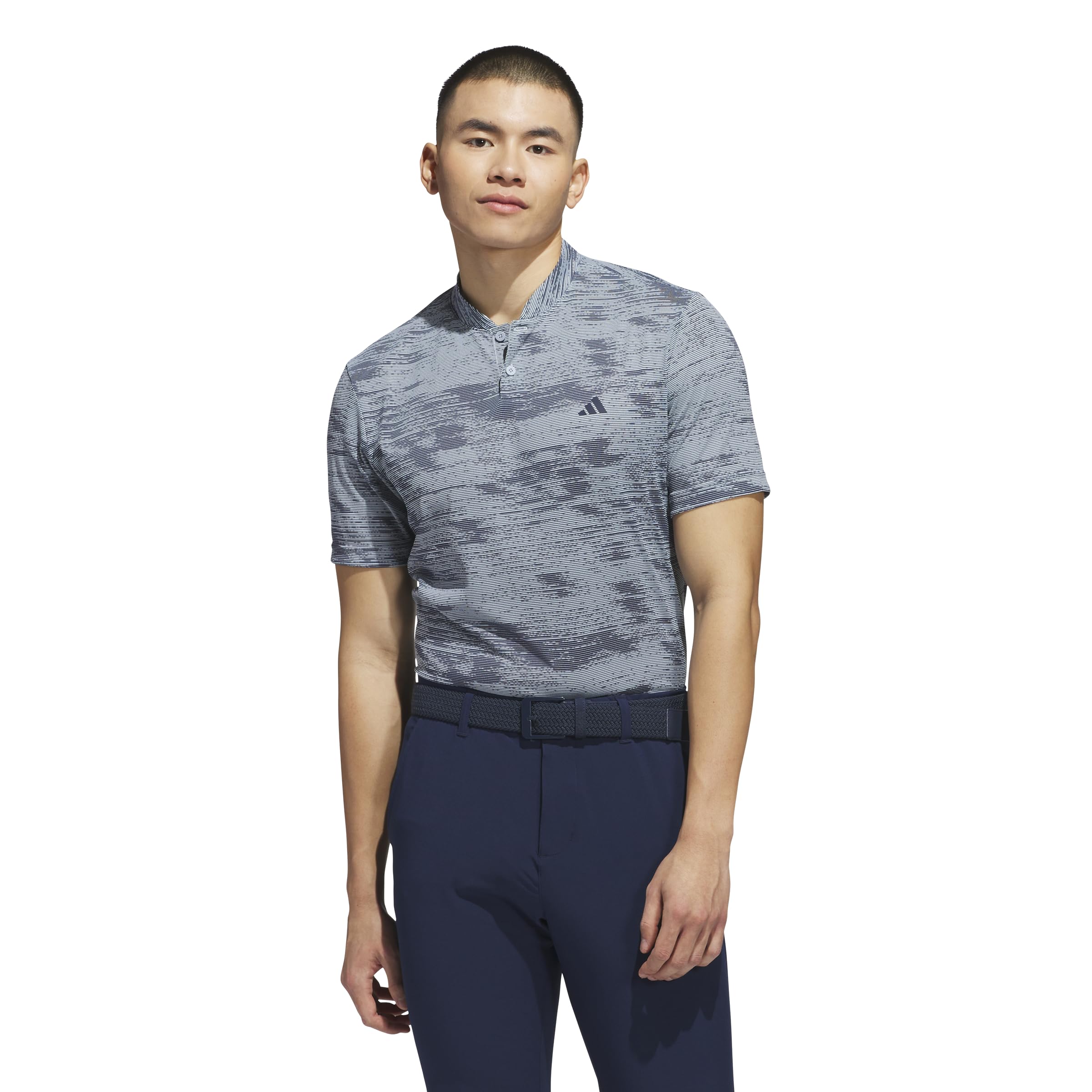 adidas Men’s Ultimate365 Sport Collar Polo Shirt, Wonder Blue F23, Large