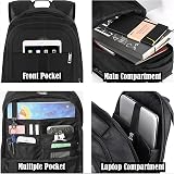 Sosoon Travel Laptop Backpack 17 Inch Anti Theft USB Charge Water Resistant 35L view 3
