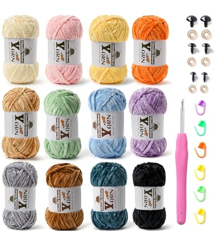 Pelote Chenille à Tricoter DOLCE De Trimits - 100g