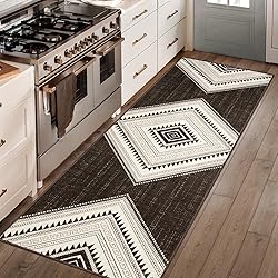 SERISSA Washable Runner Rug,2x6 Soft Non Slip Boho