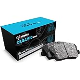 R1 Concepts Front Ceramic Brake Pads| Fits 2009-2020 Honda Fit | 2011-2015 Honda CR-Z| Automotive Replacement Brake Pads