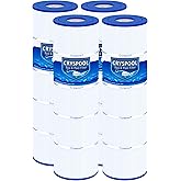 Cryspool® 07074 Filter Compatible with CX870RE, SwimClear C4020, C4000, C4000S, PA100N, C-7487, FC-1270, 4 ×100 Sq. Ft Pool Filter Cartridge, 4 Pack