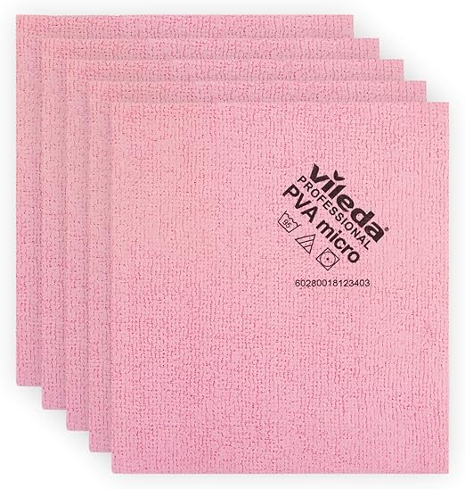 Vileda Professional PVA Microfiber Cloth All Purpose Cleaning