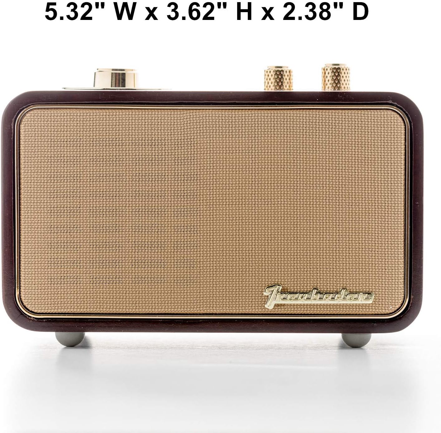 sandstrom retro home bluetooth speaker