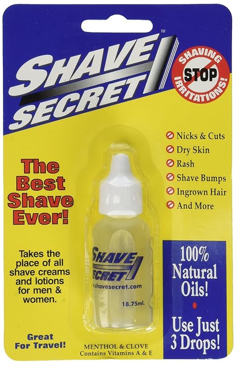Buy Shave Secret Shaving Oil The Best Shave Ever 18 75ml 5 Pack