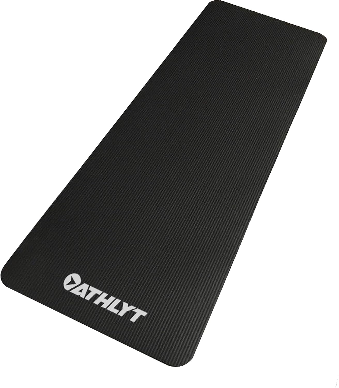 Athlyt Fitness Mat, Black, 183 x 60 cm, Grey, 183 x 60 x 1.2 cm - Image 3