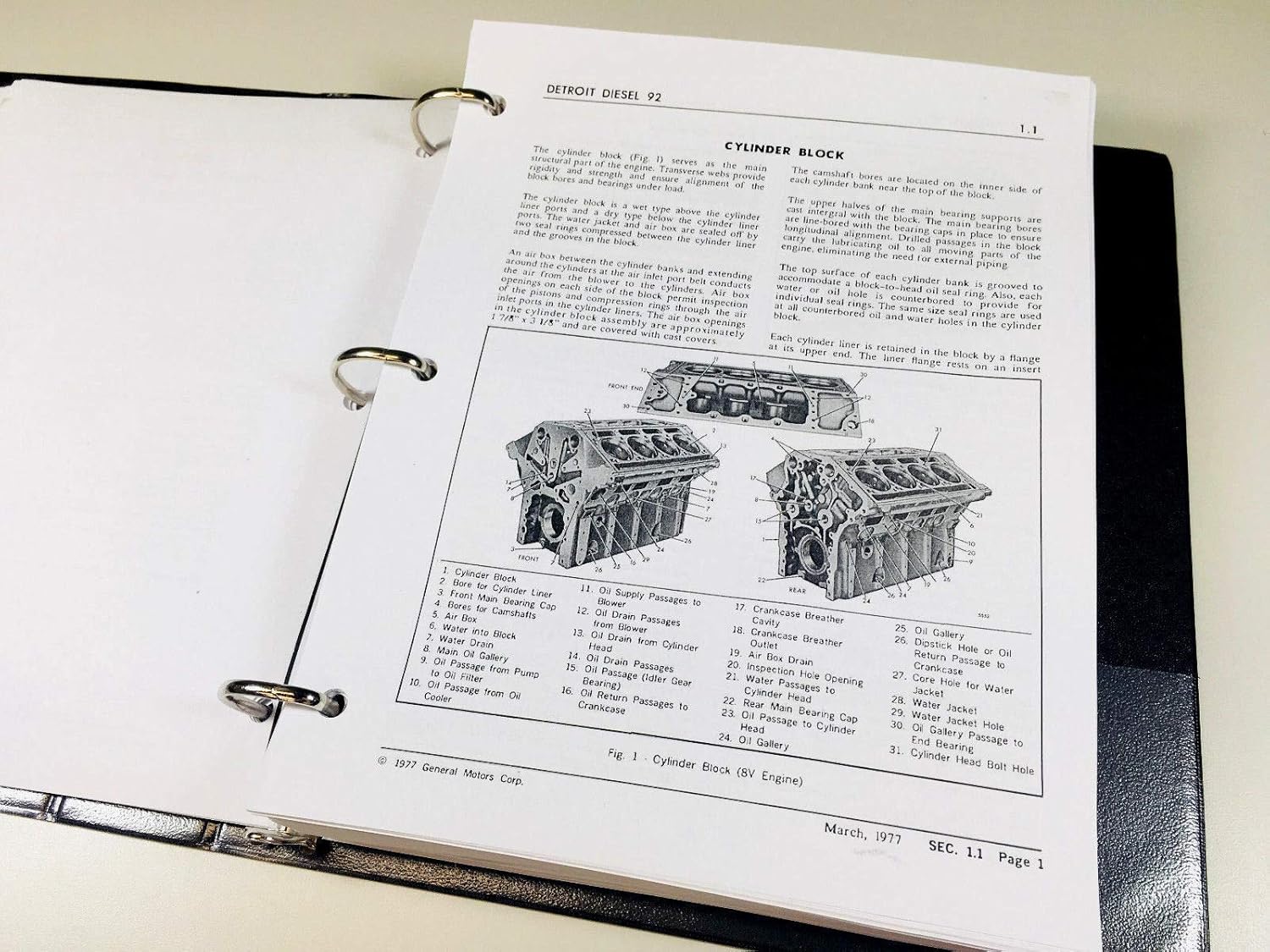 Amazon.com: Gm Detroit Diesel Series 92 V92 6V92 8V92 16V92 Engine Service  Manual Shop Book: Garden & Outdoor