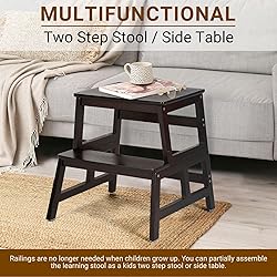 COSYLAND Kids Kitchen Step Stool, Toddler Standing