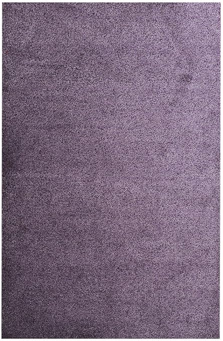 Havatex Hochflor Shaggy Teppich Florenz Schwarz Petrol Lila Creme Oder Grau Edel Meliert Pflegeleicht Strapazierfahig Wohnzimmer Schlafzimmer Farbe Lila Grosse 200 X 200 Cm Amazon De Kuche Haushalt