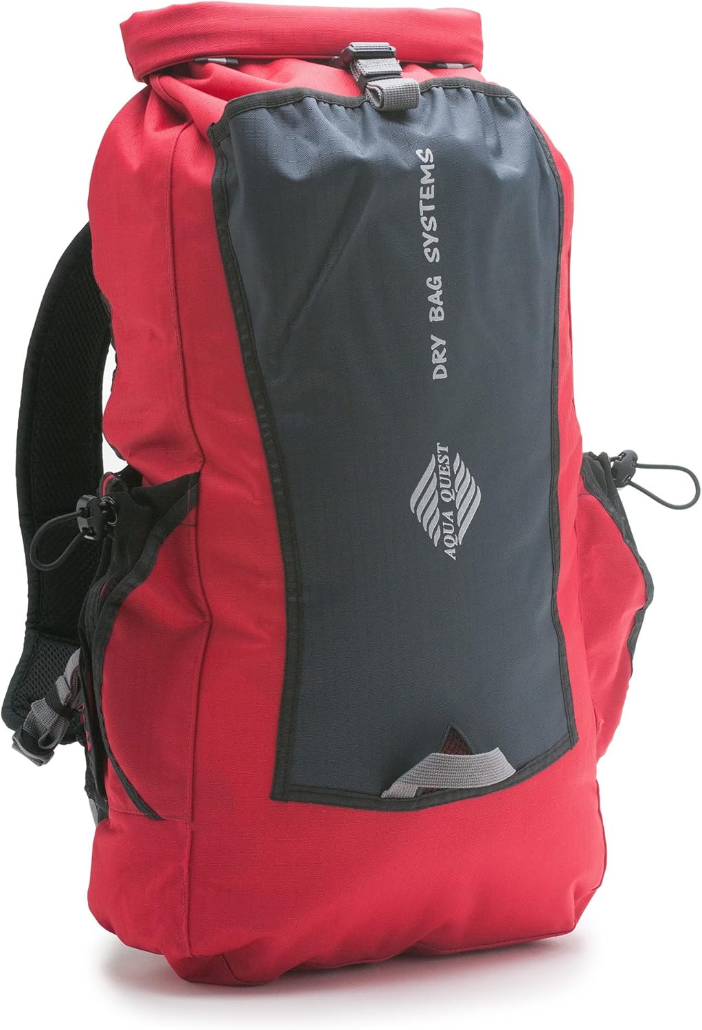 AquaQuest 'The Biker’ Waterproof Backpack Dry Bag 25 L Red Model