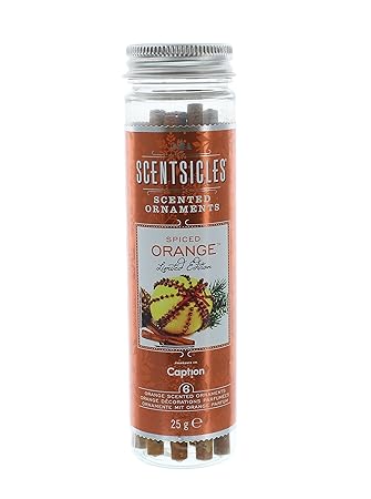 Scentsicles Spiced Orange Duft Sticks, braun, 6