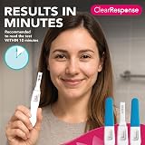 SOL 3pk Clear Midstream Pregnancy Test Kit - 99% Accurate Results view 7