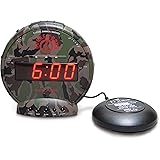 Sonic Alert Extra Loud Bunker Bomb Alarm Clock with Super Shaker - SBC575SS