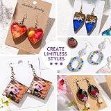LETS RESIN UV Resin Kit with Lamp 153Pcs Jewelry Making Kit 250g Crystal Clear view 3