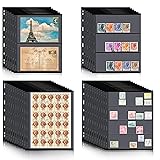 40 Sheets Stamp Pages for Stamp Album Binder
