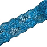 10 Yards Stretch Lace Ribbon Trim 3 inch Floral