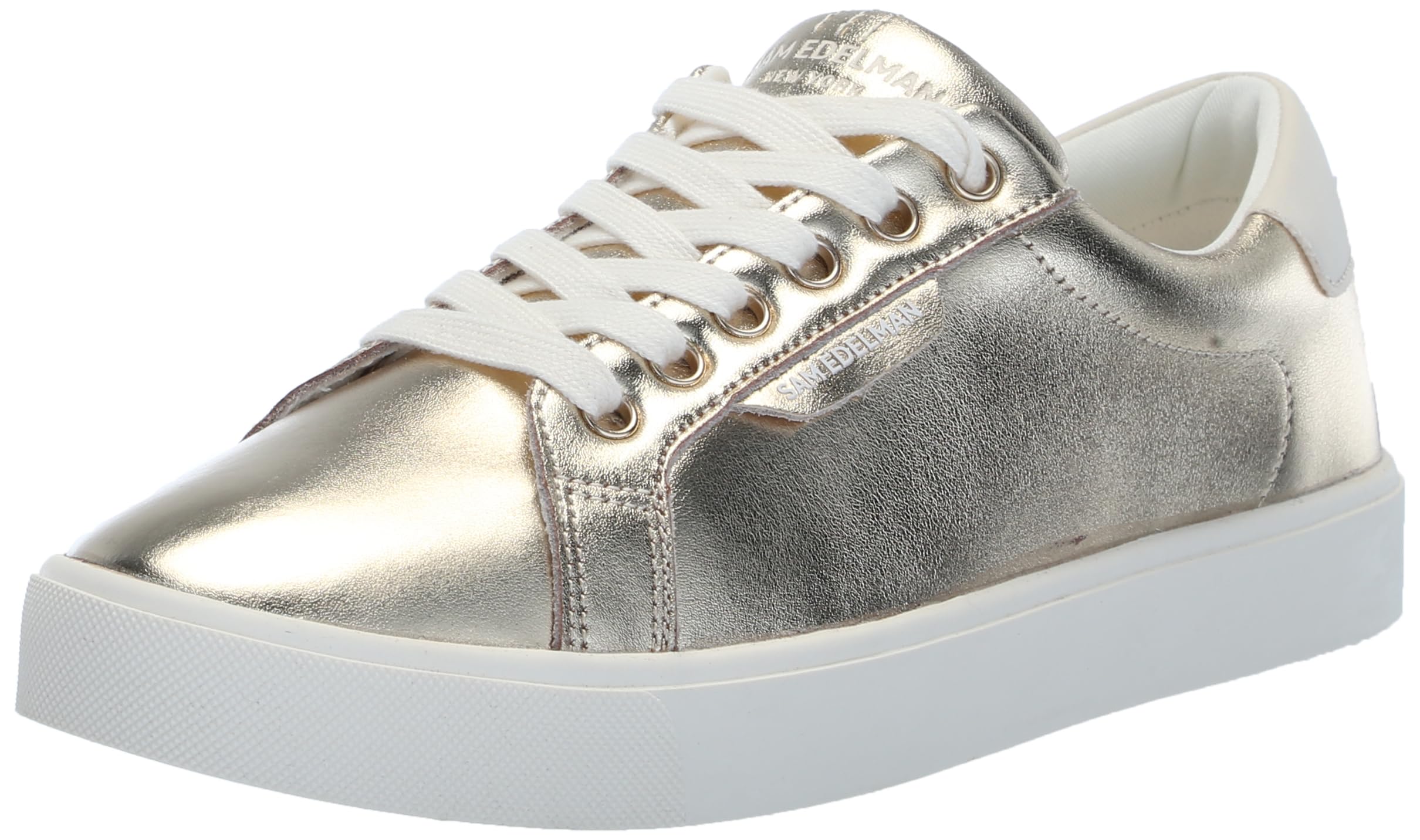 Sam Edelman Ethyl Sneaker Gold Leaf 7 Medium