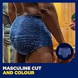TENA Men Active Fit Pants Plus Blue Large/X-Large Case Pack 32 (4x8) view 3