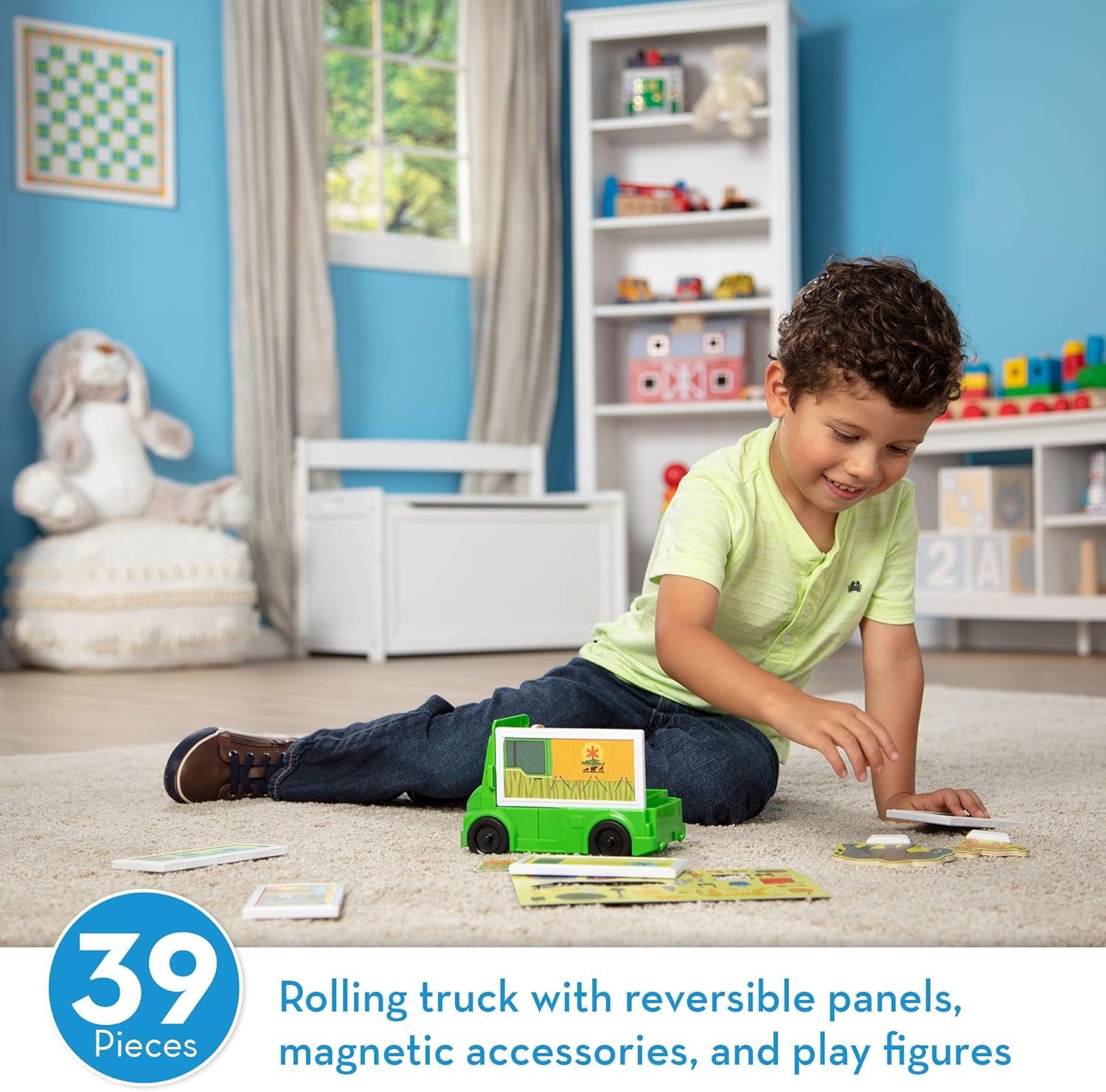 melissa and doug safari rescue truck