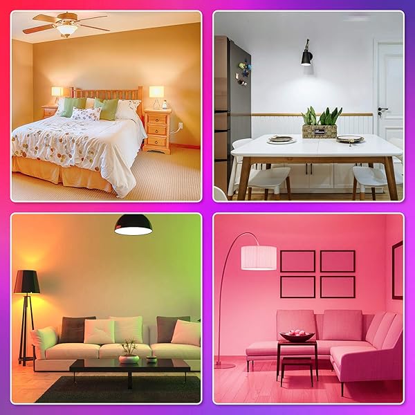 Maxsure Bombilla Inteligente GU10 5W 500LM 2700K 6500K Bombilla LED GU10 Regurable Blanco Clido Fro y RGB Control por Alexa Google Home y App Smart Life 2 Unidades Red 2 4GHz