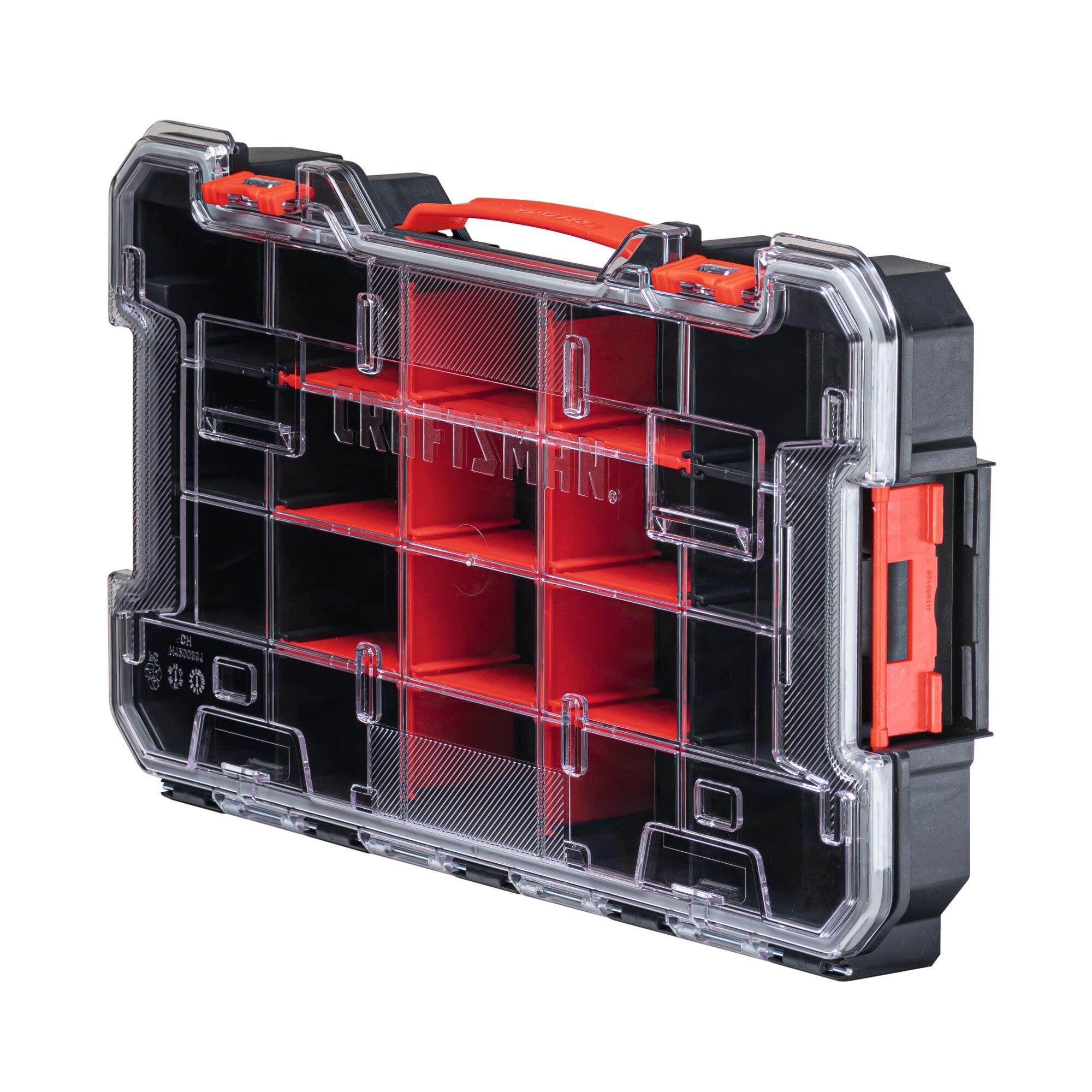 Photo 1 of CRAFTSMAN VERSASTACK Storage Organizer, Small Parts Organizer, 20-Compartments, Lid Includes Secure Latch (CMST17828)