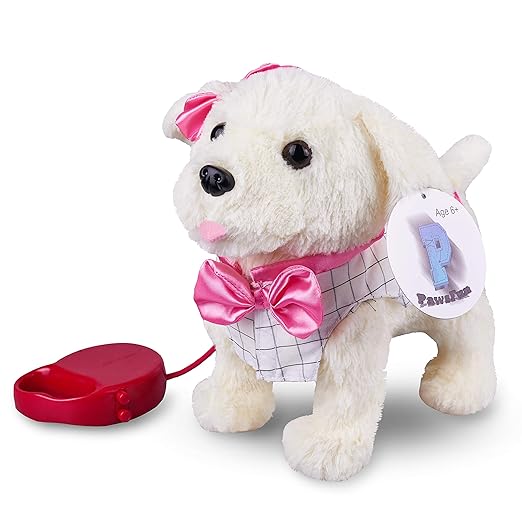 PawsFun Elektronisches Haustier Kinderspielzeug Elektrischer Hund Walk
