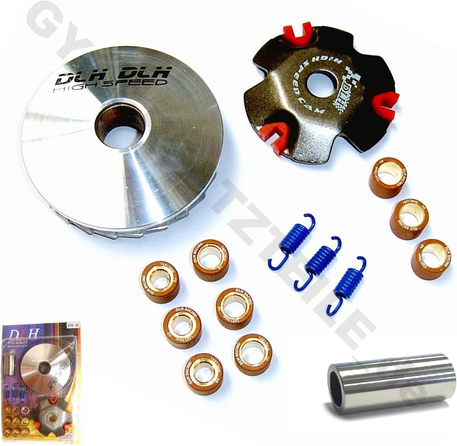 HIGH PERFORMANCE VARIATOR RACING SET 50-90cc SCOOTER MOPED GY6 139QMA/B TAOTAO PEACE BAOTIAN JONWAY YIBEN JMSTAR TANK JCL ZNEN BENZHOU VIP VENTO KEEWAY ROKETA SUNL BAJA ETC.