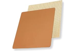 Cooks Innovations Toaster Oven Non Stick Liner & Crisper Set - Get Crispy Food Every Time - Easy Clean Up - Premium Crisping Sheet with Nonstick Oven Liner for Toaster Oven