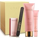 Organic Beauty By Nature Nail buffer Kit/Set - for Salon Quality Manicure - Nail Filing Kit with 3- Step shine Buffer, Cuticle Oil, Hand Lotion - Manicure Set - Green Tea and Ginger