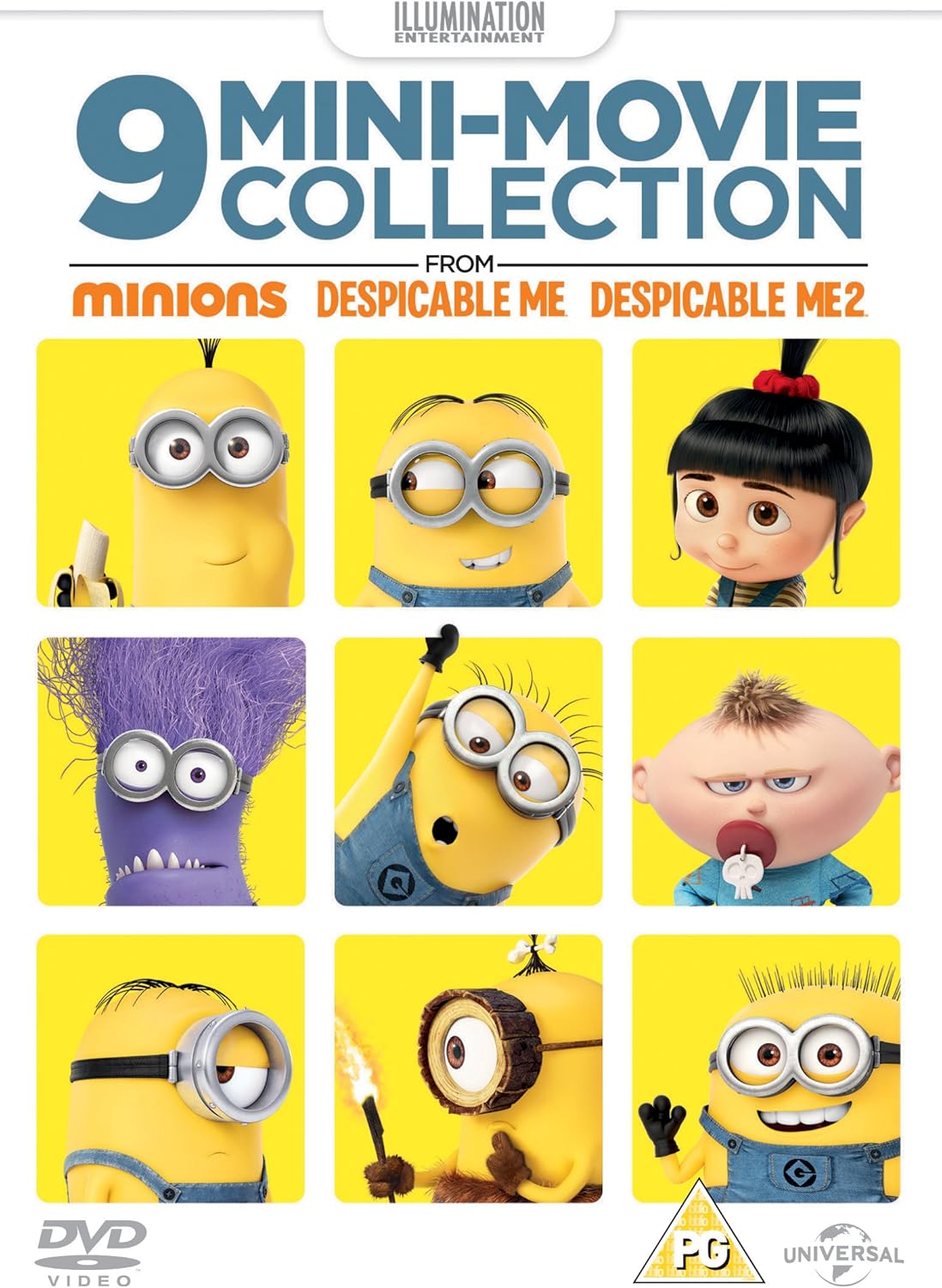 9 Mini Movie Collection From Minions Despicable Me 1 2 Dvd Amazon Co Uk Dvd Blu Ray
