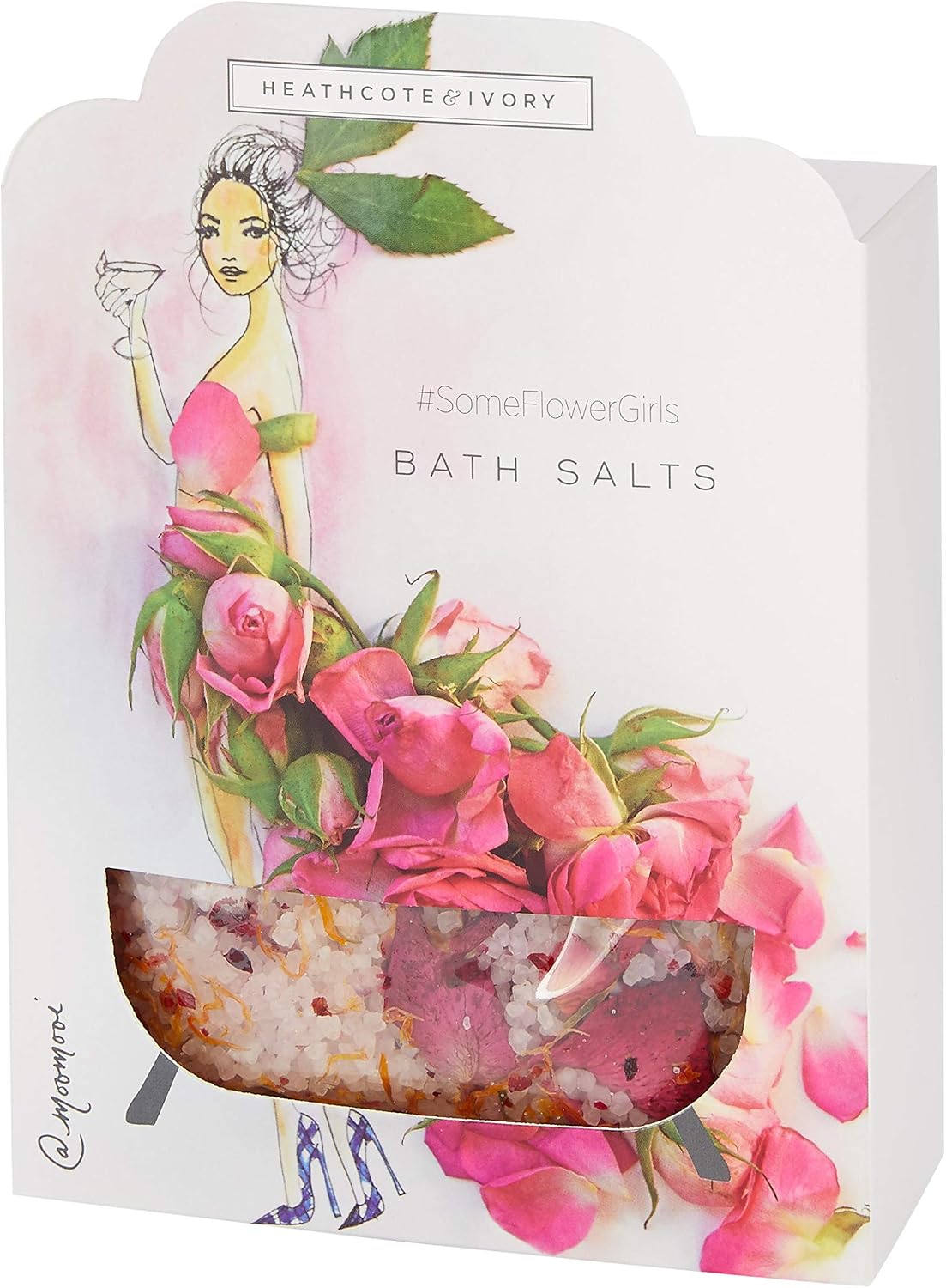 Heathcote & Ivory SomeFlowerGirls Spa Bath Salts in Gift Box, 300g - Image 3