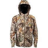 HOT SHOT Men’s Camo Softshell Jacket - Midweight, Fleece-Lined, Tactical Outdoor Hunting Apparel