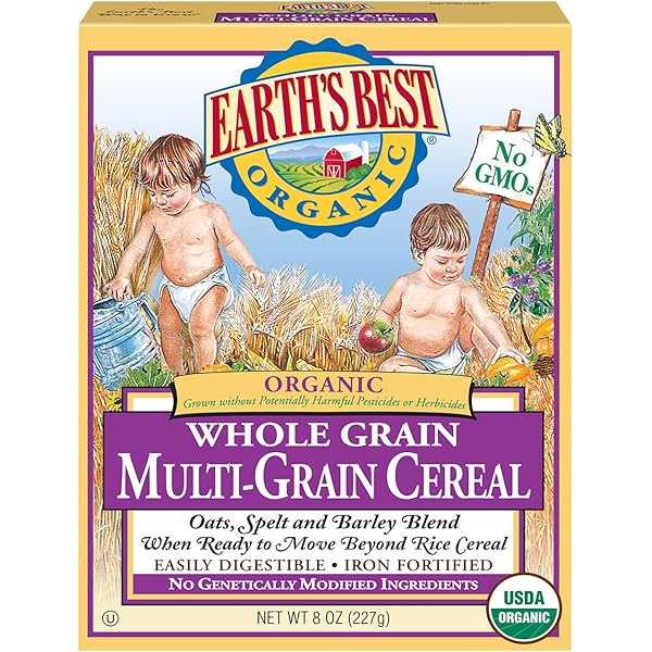 Amazon.com: Earth's Best Organic Infant Cereal, Rice Cereal ...
