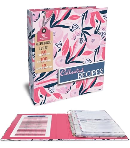 4x6 recipe card binder Amazon.com: A4 3 Ring Binder Recipe Card Holder Book with 30 Pack 4x6 Inch Recipe  Card Protector Pages, Linen Hardcover Organization Book for Recipe Cards，120  Top Loading Pockets: Home & Kitchen