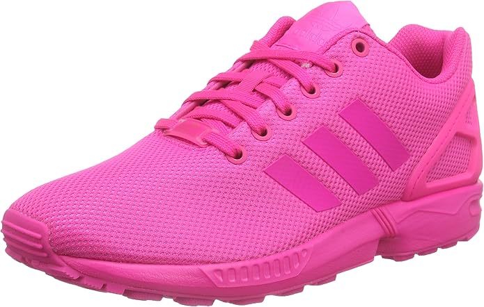 pink adidas flux trainers