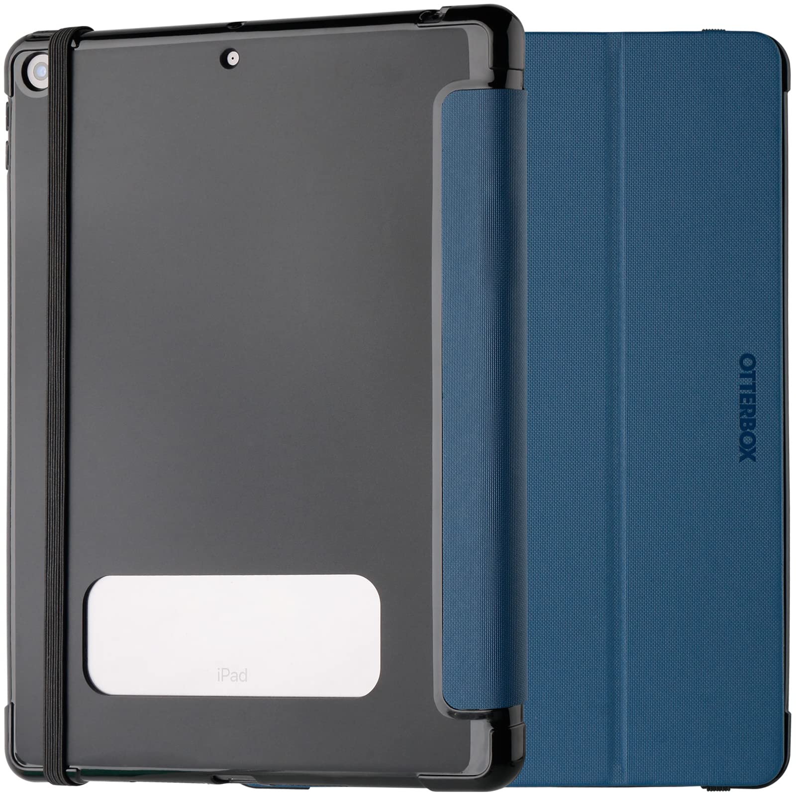 OtterBox React Folio Case for iPad 10.2-Inch (8th Gen 2020 / 9th Gen 2021), Shockproof, Drop proof, Ultra-Slim Protective Folio Case, Tested to Military Standard, Blue