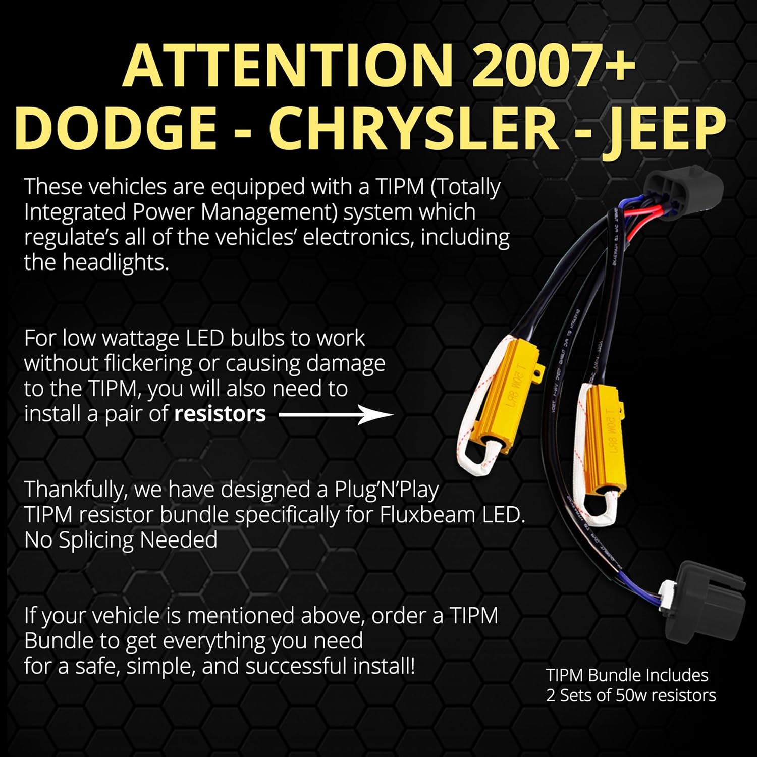 Why can halogen DRLs be replaced with like socketed LED bulbs out of