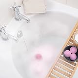 Elysium Spa Rose Bath Bombs 3 x 50g | Relaxing Scented Bathing Fizzers view 3