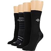 Columbia Women's Moisture Control Crew Socks (4-Pack)