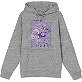 Kpop Demon Hunters Panel art Huntrx Men's Heather Gray Long Sleeve Hoodie